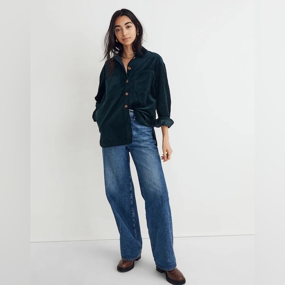 Madewell Jackets & Blazers - Madewell Corduroy Kentwood Oversized Shirt-Jacket